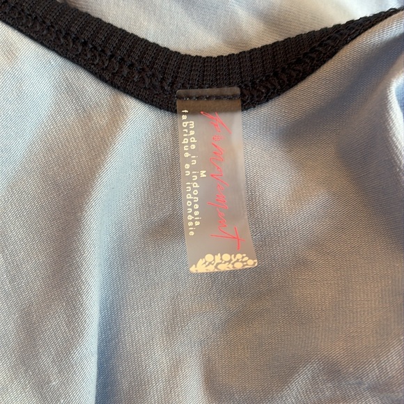 NWOT Free People FP Movement Hot Shot Skortsie Mini Dress Women’s Medium Blue - Picture 8 of 10